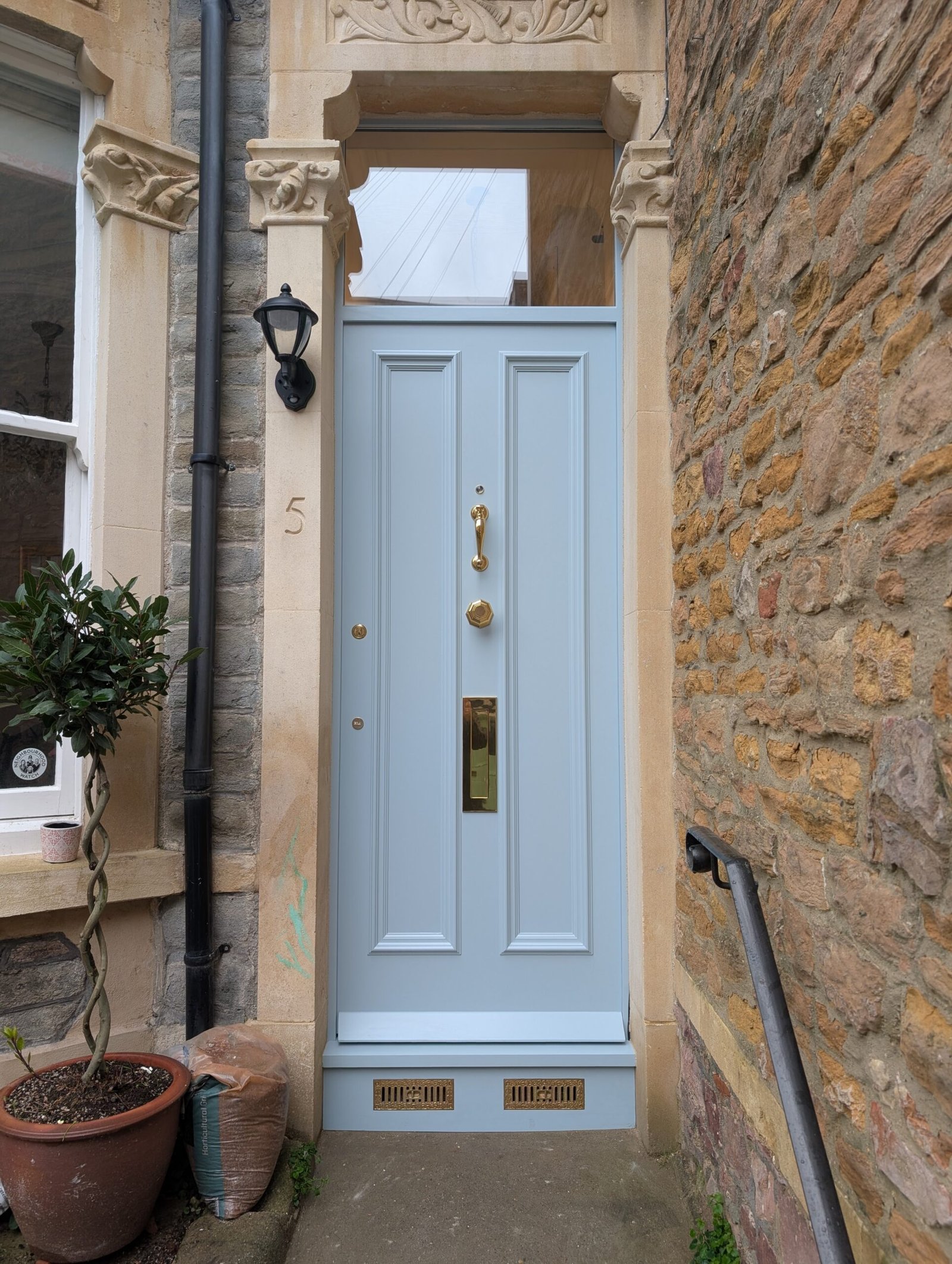 baby-blue-entrance-door-1